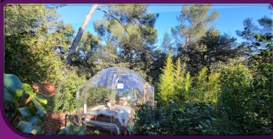 Sleep in a bubble at ATTRAP'RÊVES ALLAUCH