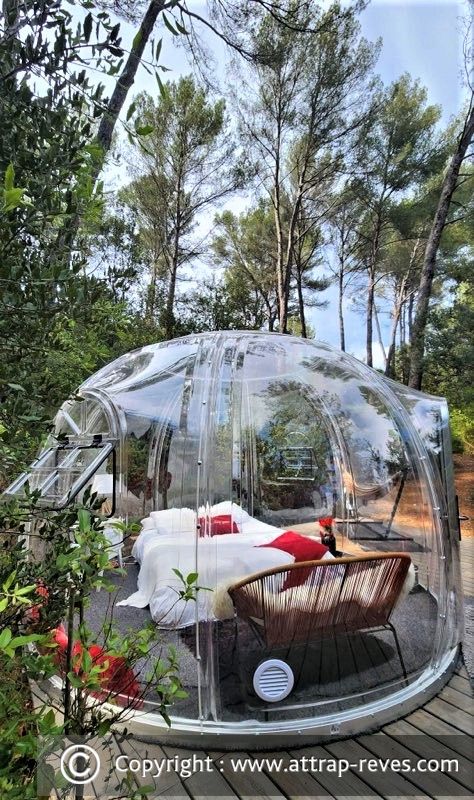 Attrap'Rêves, romantic Bubble Hotel