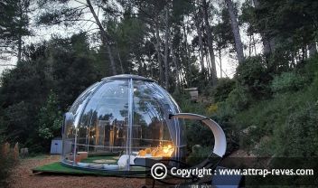 Night in the Bubble in France